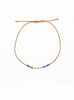 Flori Bracelet Gold - Lapis