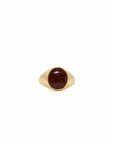 Medium Oval Resin Ring Gold