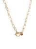 Satin Necklace Gold