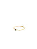 Petite Pierre Azul Ring Gold