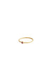 Petite Pierre Rose Ring Gold