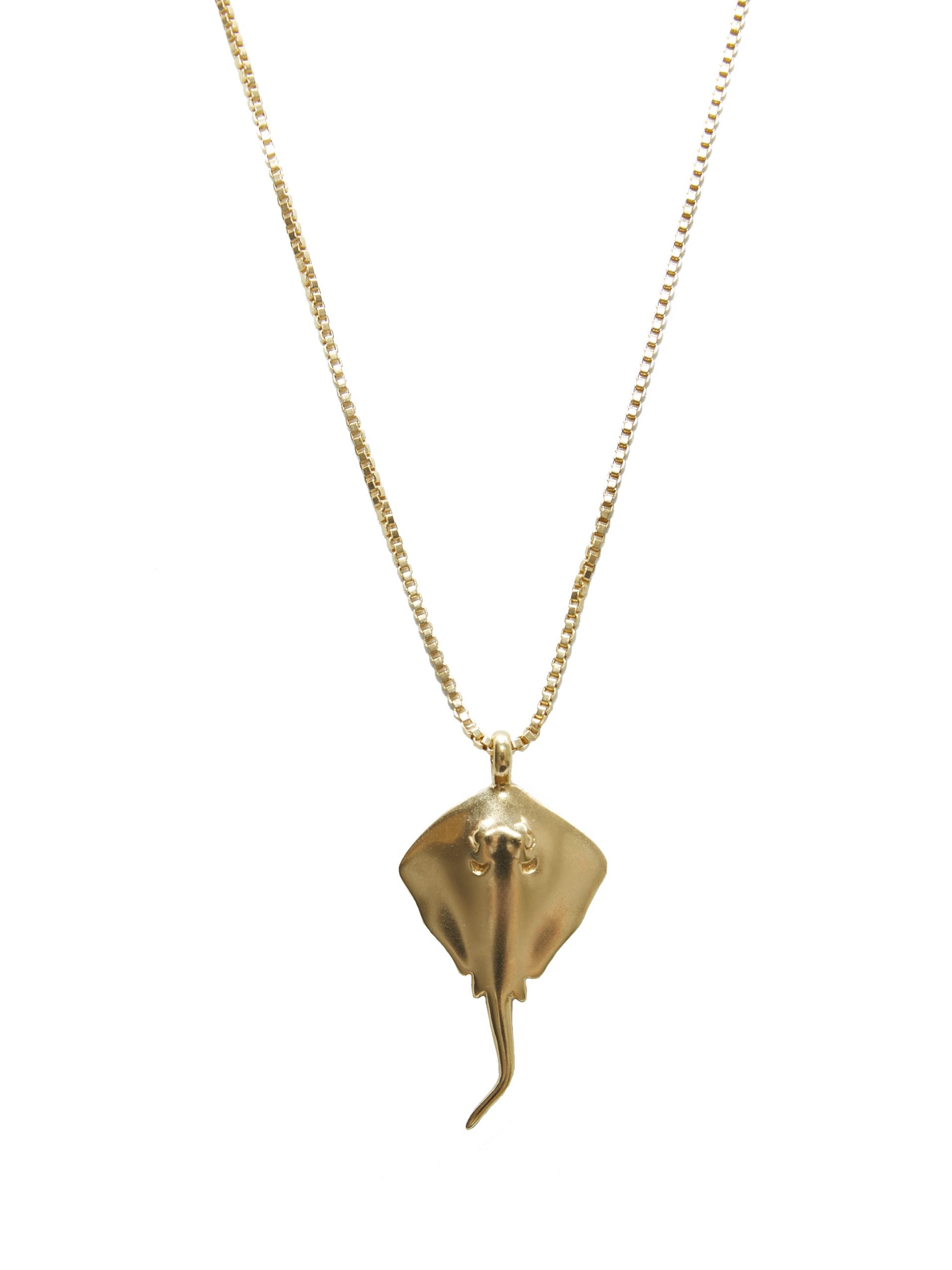 Ray Necklace Gold