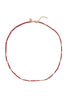 Mae necklace burgundy