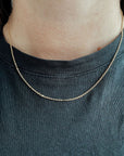 Anchor Chain Necklace 14ct gold