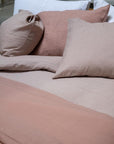Linen bedsheets Café Creme