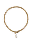 Pensées necklace