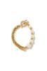Sloane brass polished bracelet