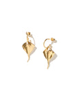 Ray earring gold