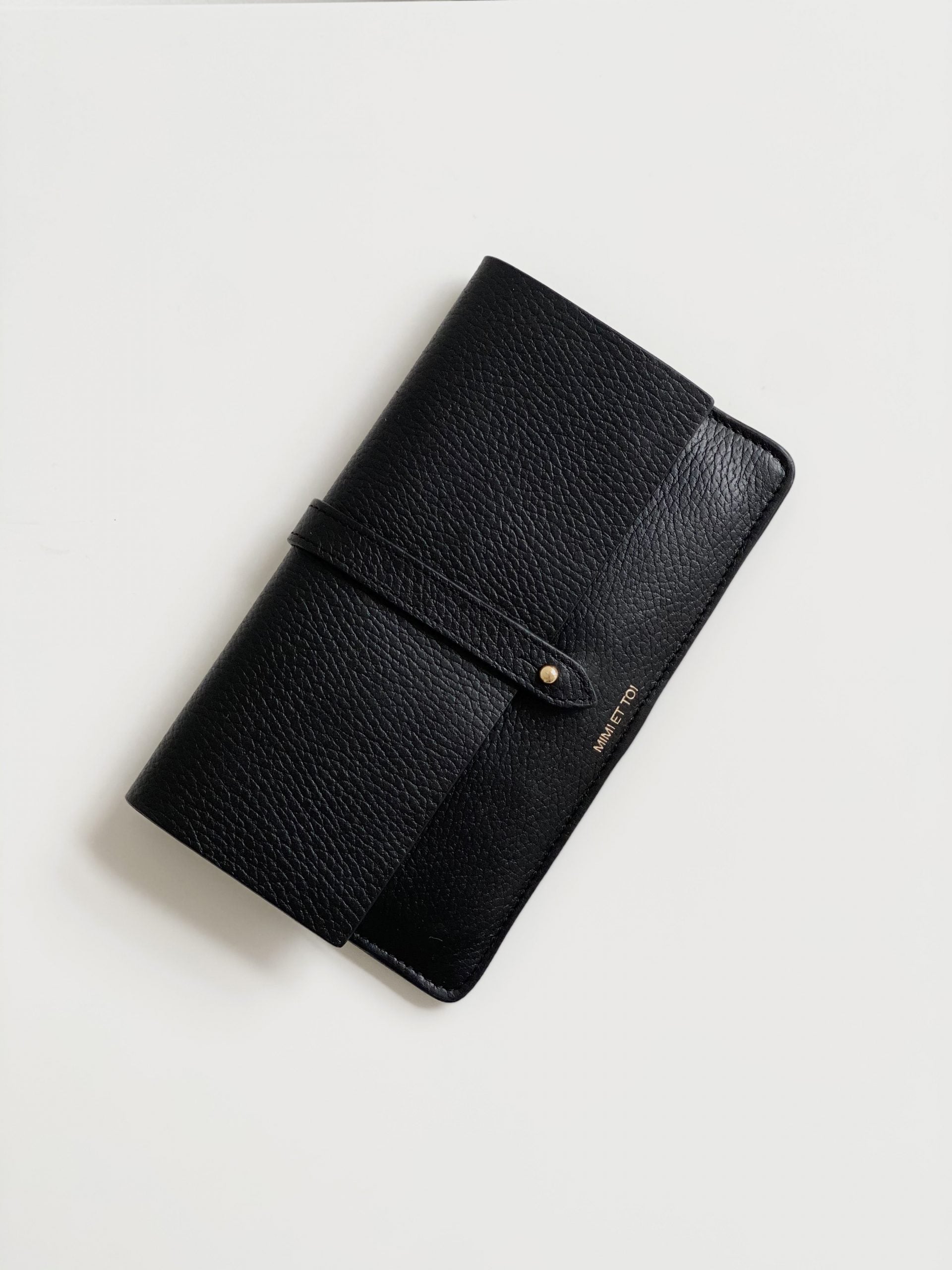 Spencer Full Leather Wallet Black