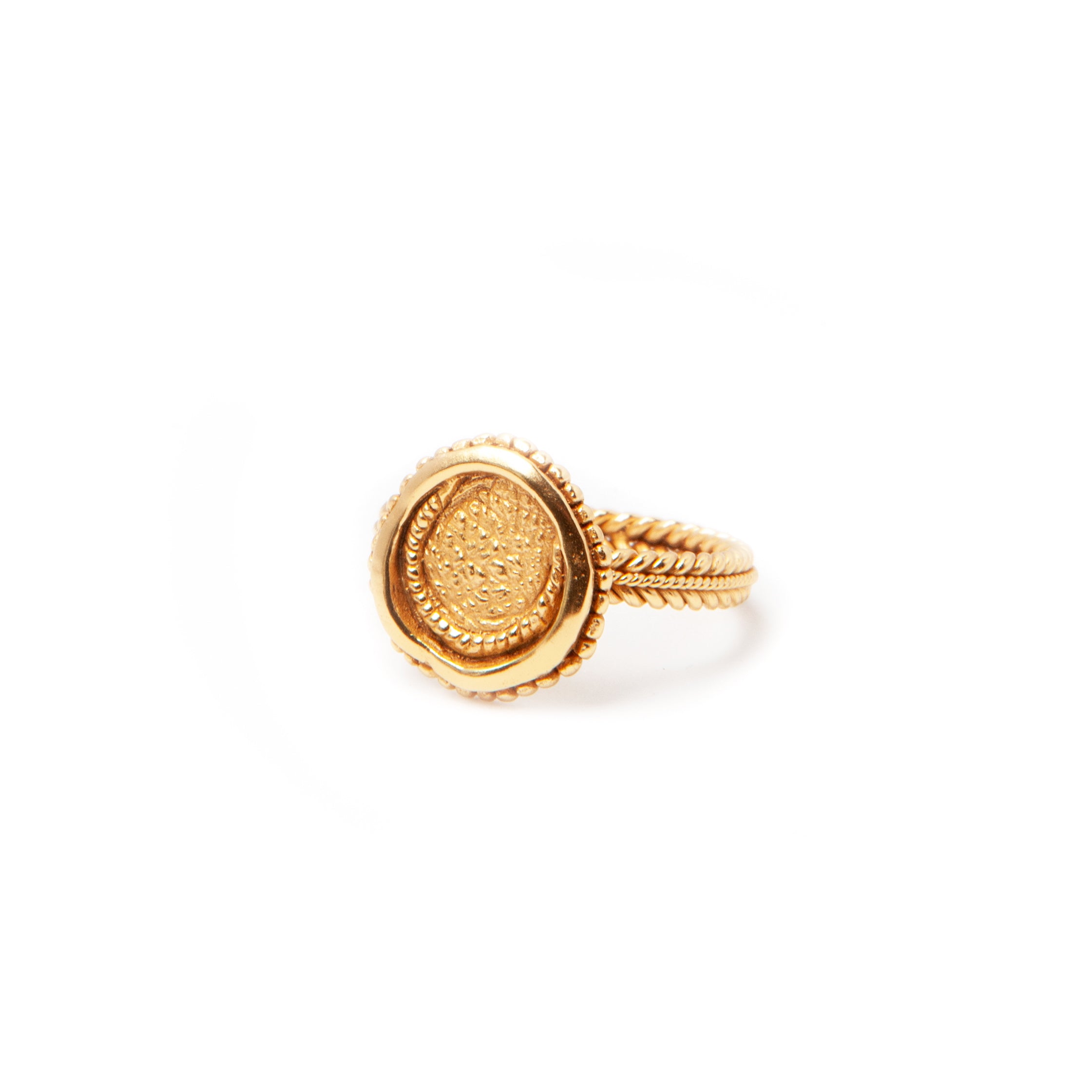 Creissant Ring Gold