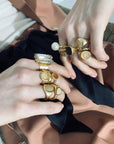 Delphine Ring Gold
