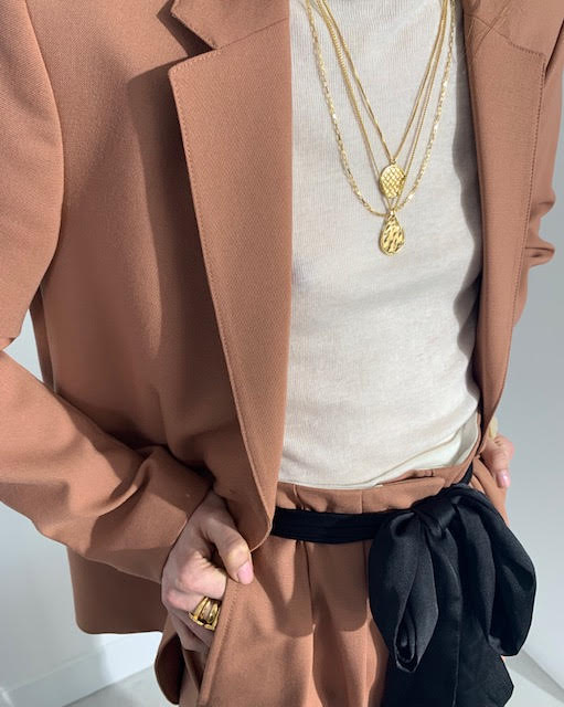 Solene Necklace Gold