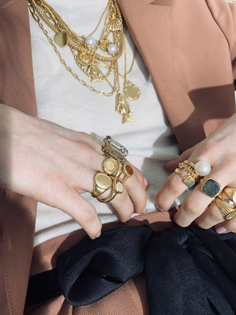 Amandine Necklace Gold